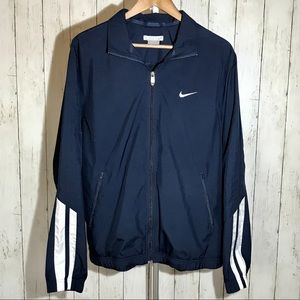 Nike Navy Windbreaker Men's Large NWOT
